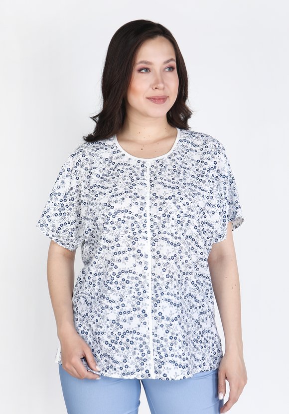 Блуза Олицетворение женственности шир.  580, рис. 7