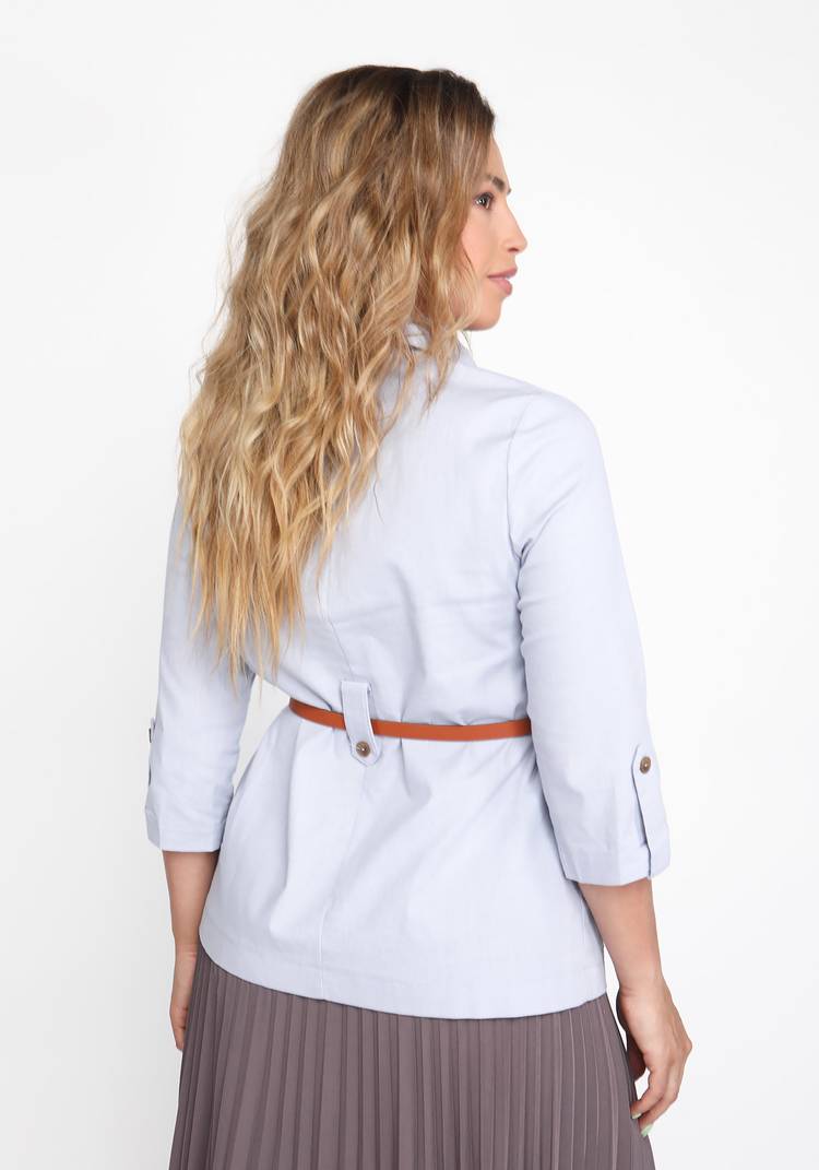 Жакет в стиле сафари Николь шир.  750, рис. 10