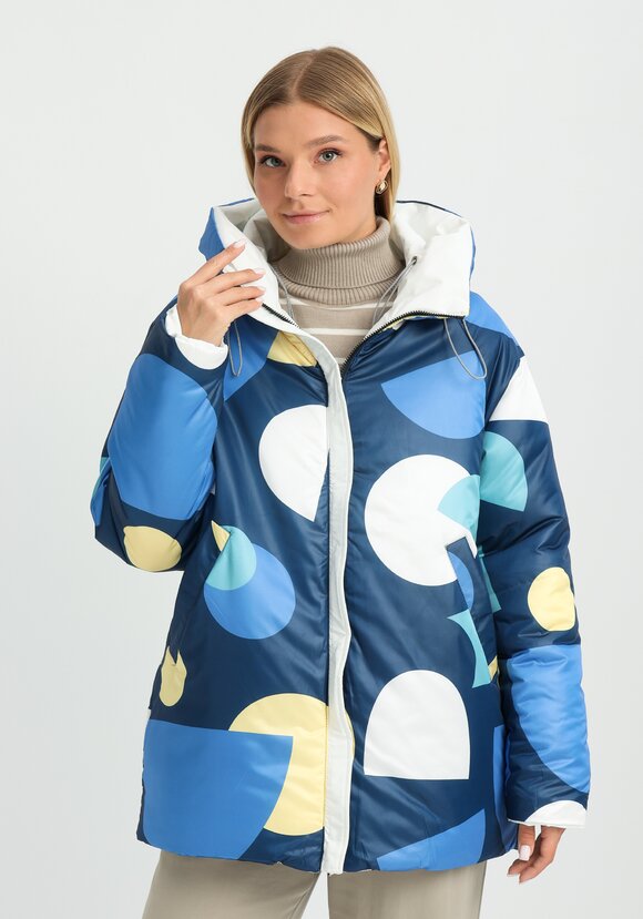 Куртка двусторонняя с декором шир.  580, рис. 2