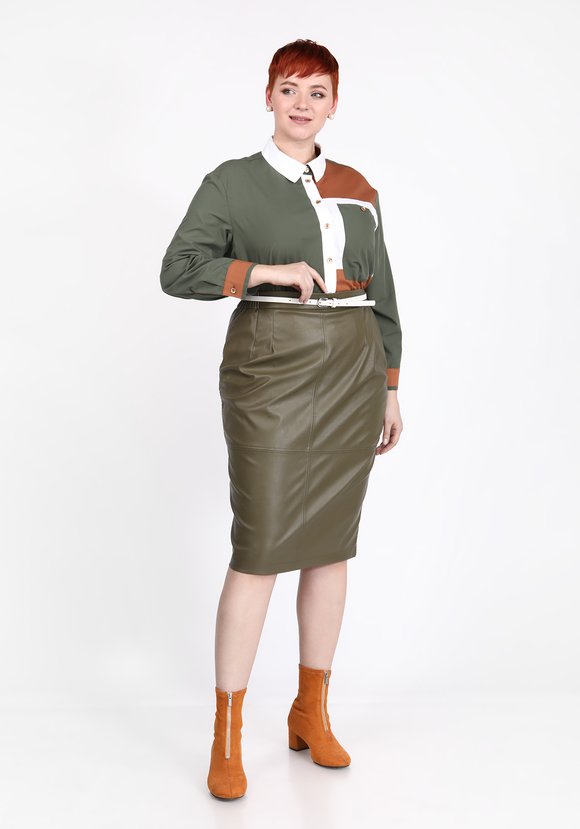 Блуза Незабываемая модница шир.  580, рис. 1