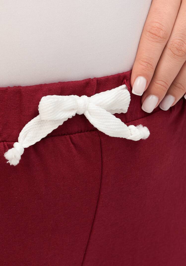 Брюки с кулиской длиной 7/8 шир.  750, рис. 5