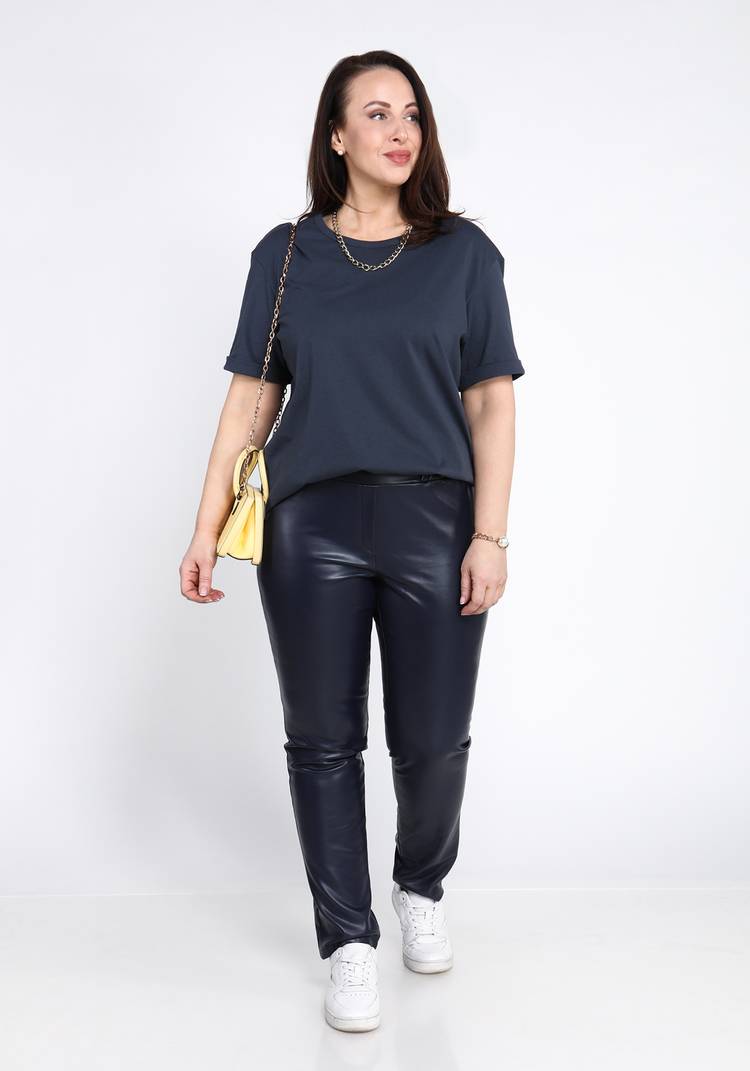 Футболка базовая однотонная шир.  750, рис. 24