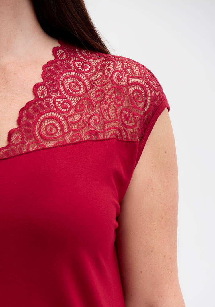 Сорочка из вискозы с кружевом шир.  750, рис. 18