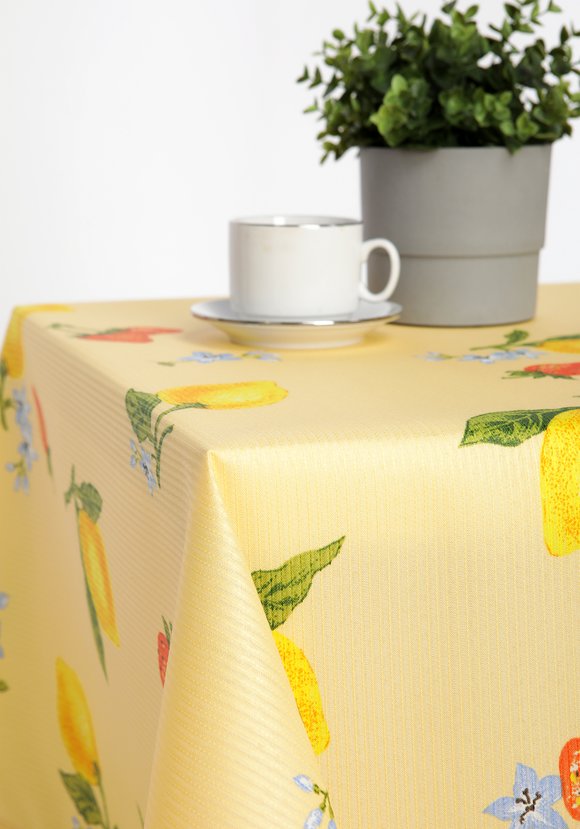 Скатерть для кухни с пропиткой Кантри шир.  580, рис. 1