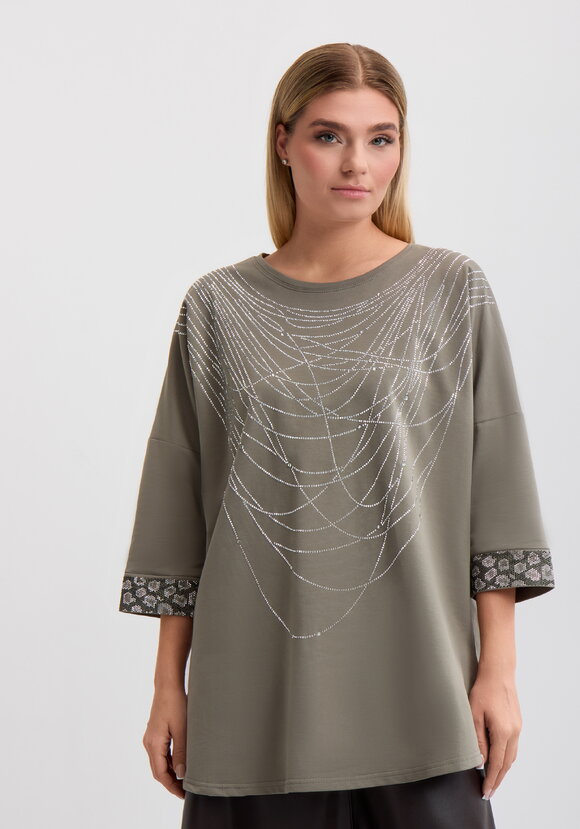 Туника со стразами Эмилия шир.  580, рис. 4