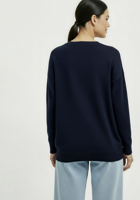 Кардиган на пуговицах утепленный шир.  580, рис. 3