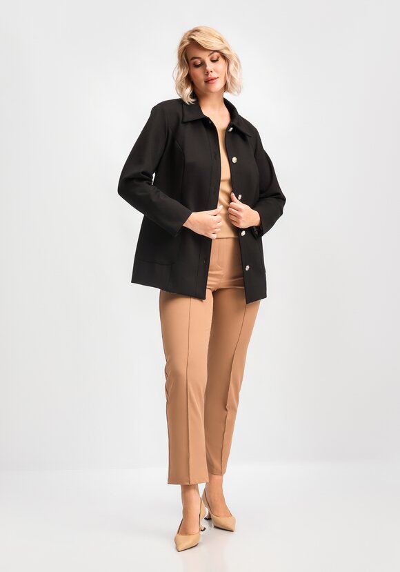 Пиджак с дизайнерскими пуговицами шир.  580, рис. 17