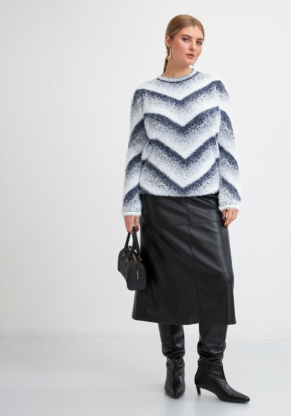 Туника с пушистым ворсом шир.  580, рис. 20