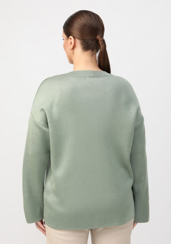 Кардиган с цветочным акцентом шир.  580, рис. 3