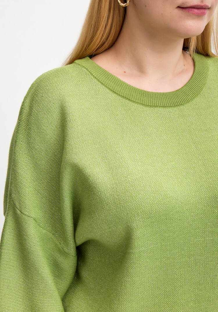 Джемпер с декором и рукавом 3/4 шир.  750, рис. 29