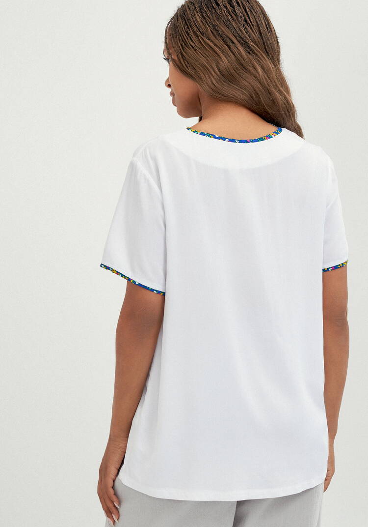 Сарафан на кулиске в комплекте с блузой шир.  750, рис. 16