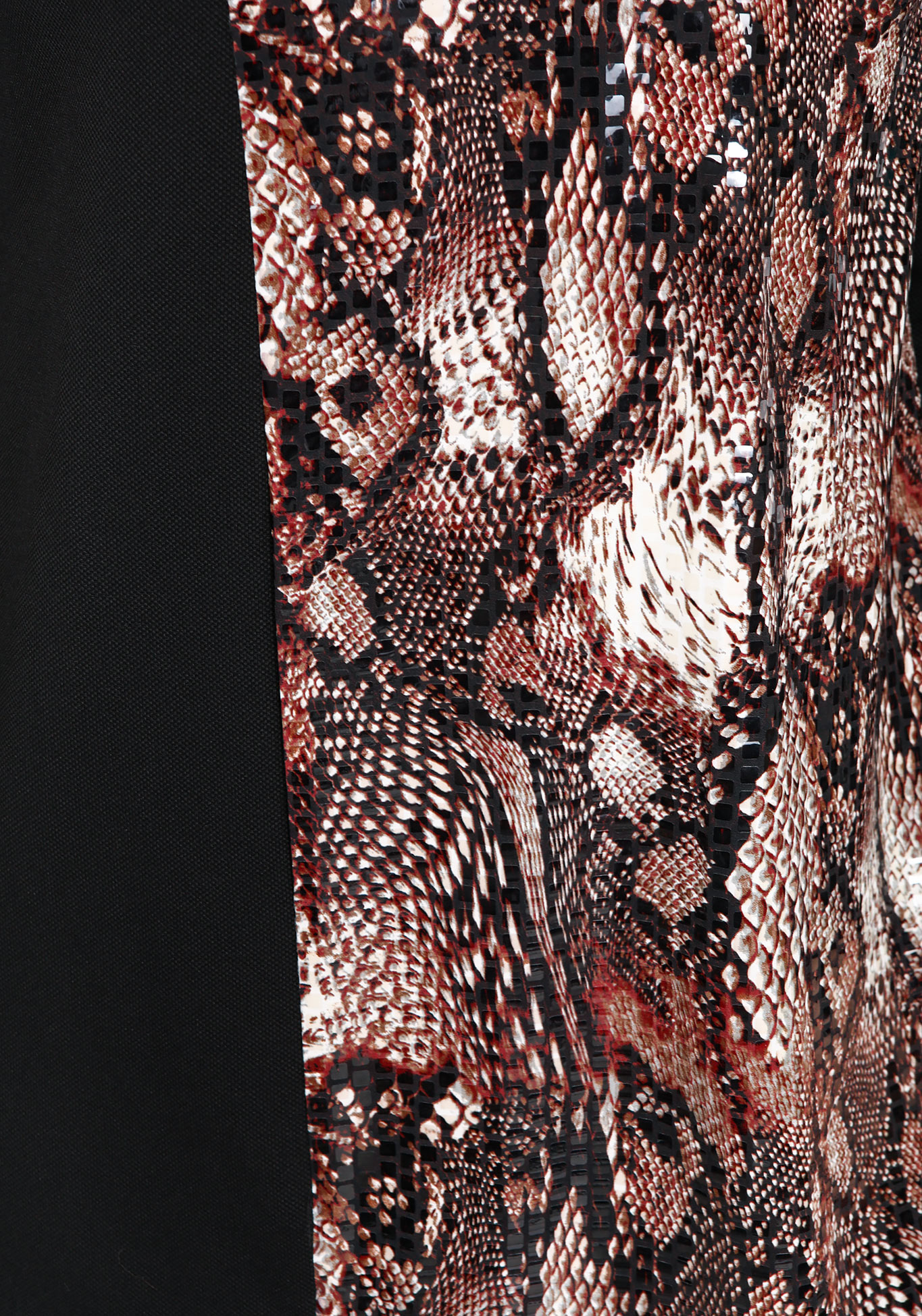 Платье с принтом «Змея» GalaGrosso, цвет черный, размер 54 - фото 4