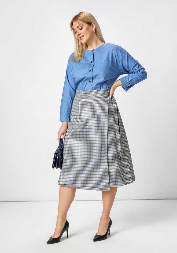 Блуза Загадочная незнакомка шир.  580, рис. 8