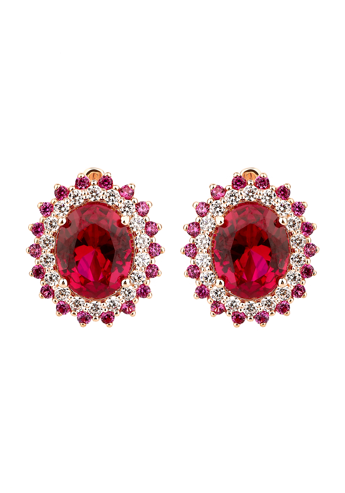 

Серьги серебряные "Дженис", Прозрачный