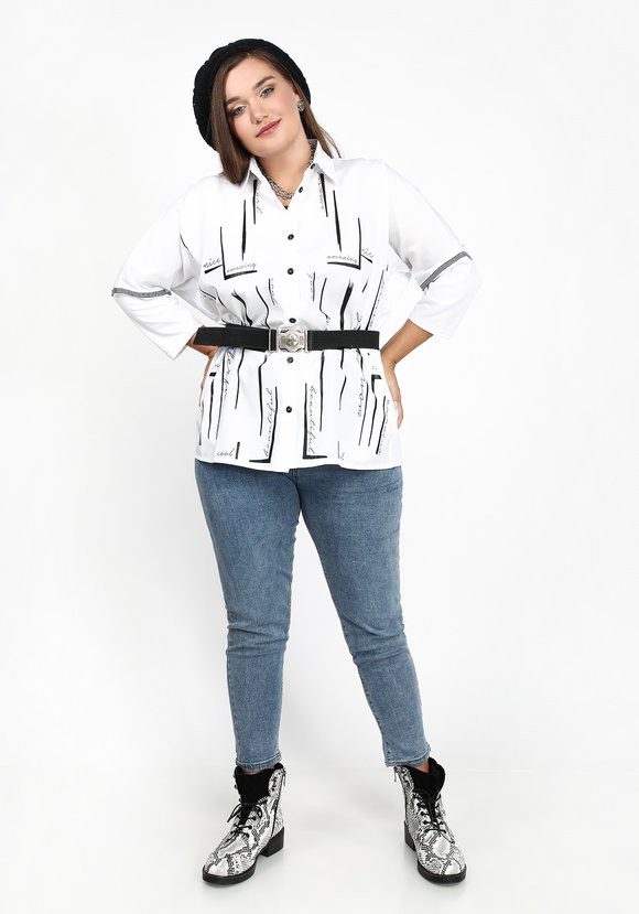 Блуза Эталон стиля шир.  580, рис. 1