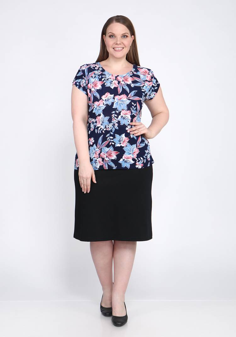 Блуза Универсальная красота шир.  750, рис. 21