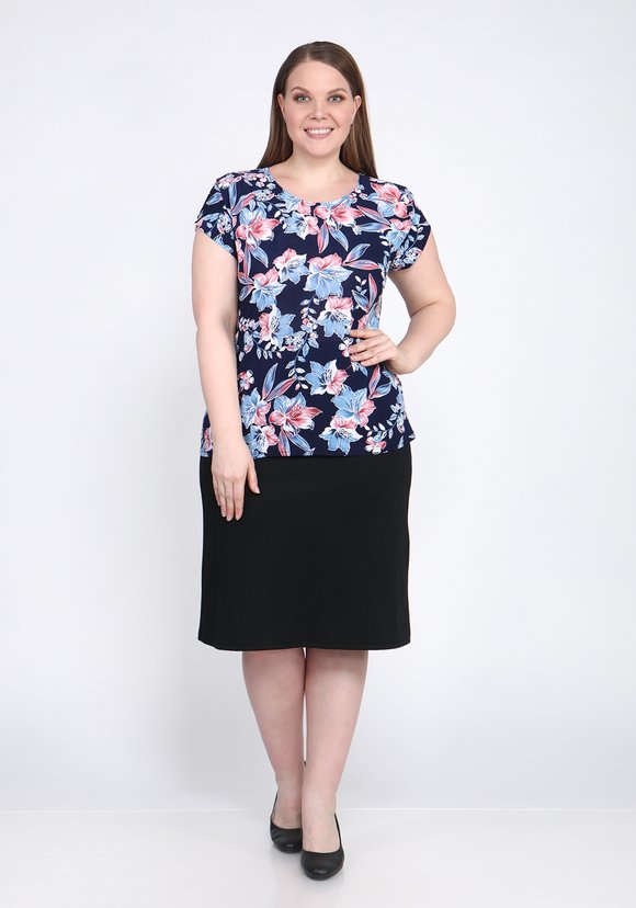 Блуза Универсальная красота шир.  580, рис. 21