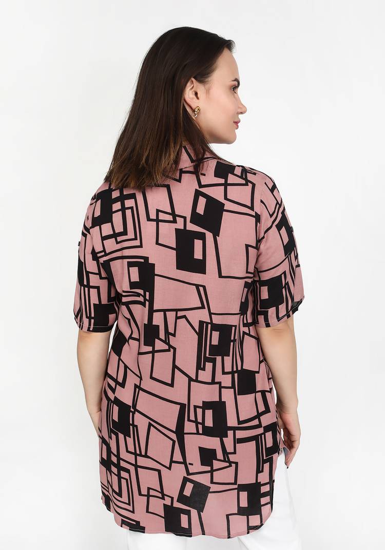 Блуза Городские приключения шир.  750, рис. 11