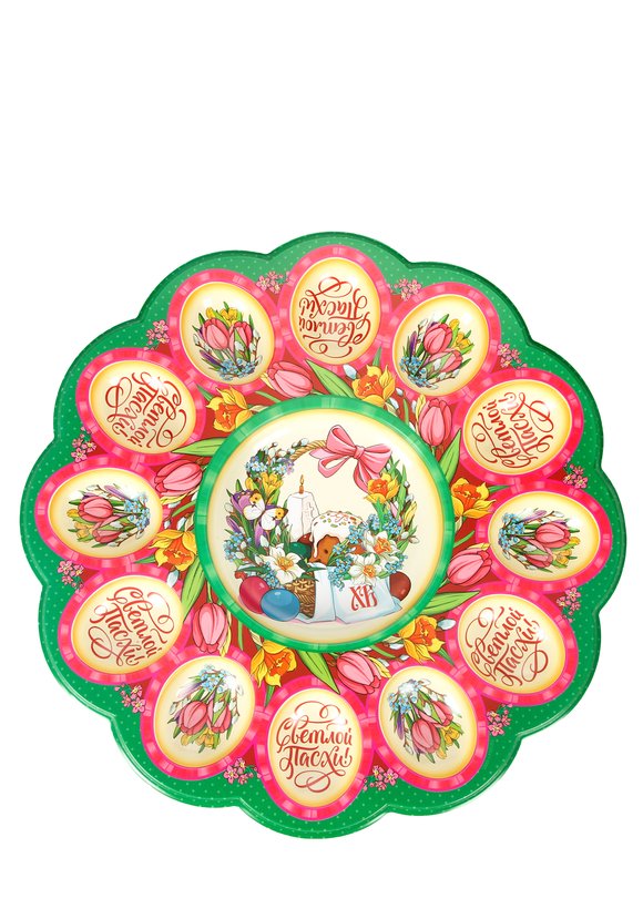 Пасхальная подставка для яиц и кулича шир.  580, рис. 1