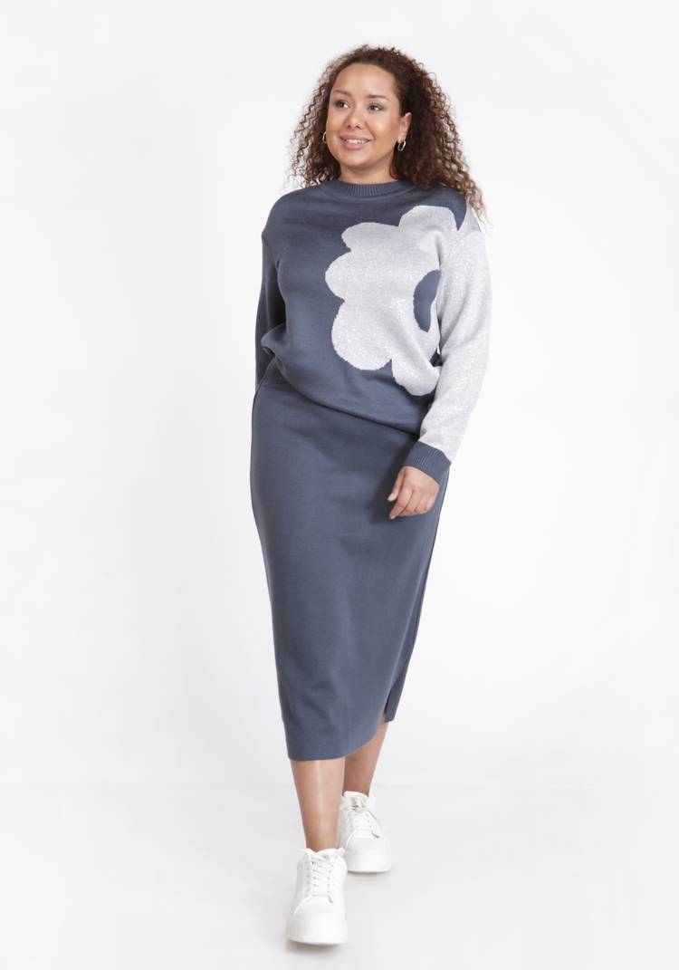 Юбка миди на широкой резинке шир.  750, рис. 3