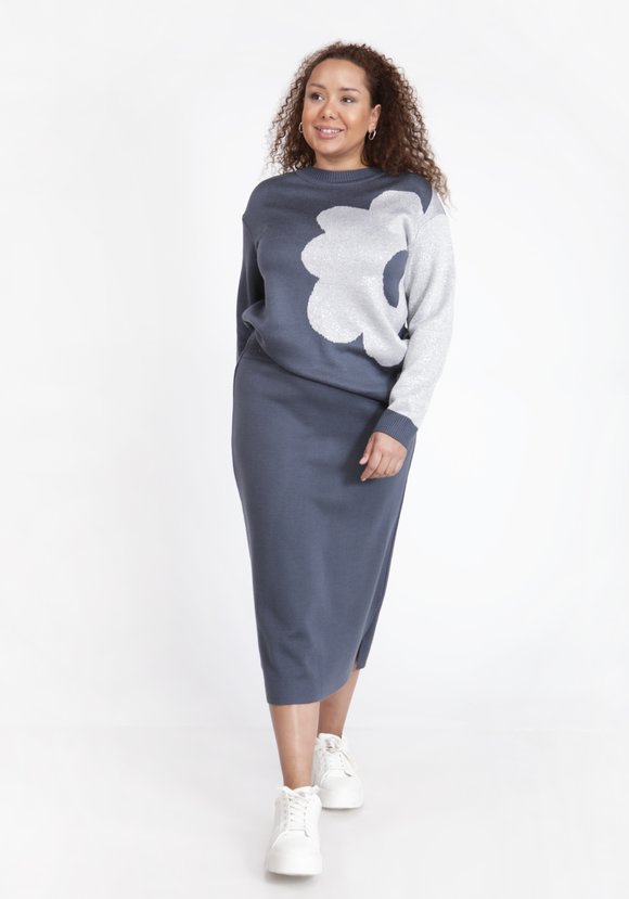 Юбка миди на широкой резинке шир.  580, рис. 3