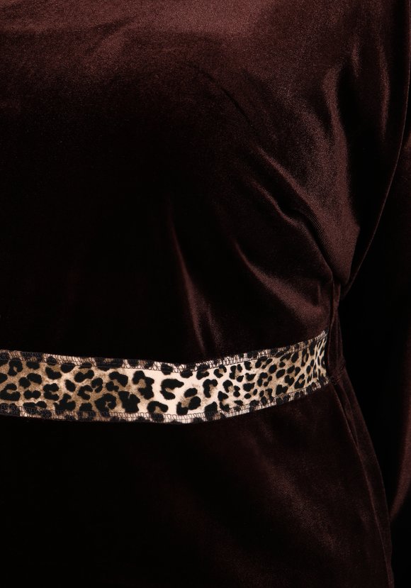 Туника бархатная с капюшоном шир.  580, рис. 13