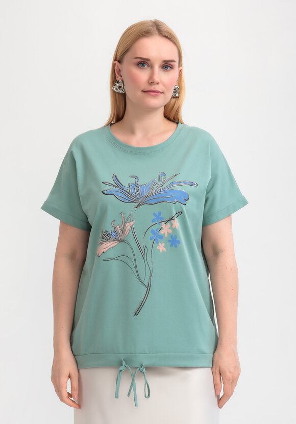 Блуза Рената шир.  580, рис. 23