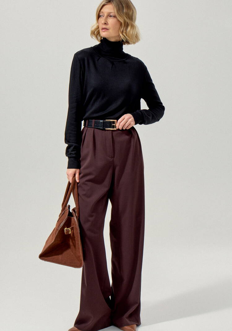 Водолазка с защипами у горловины шир.  750, рис. 35