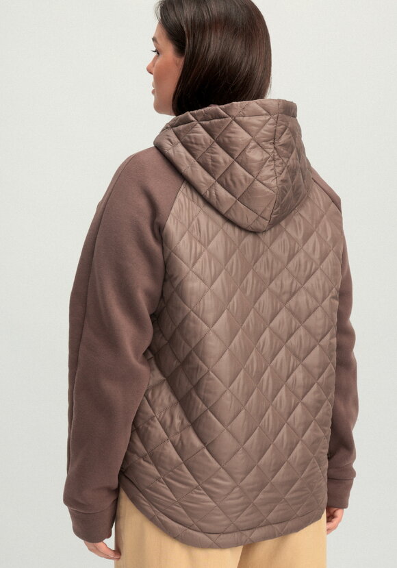 Толстовка с капюшоном и стежкой шир.  580, рис. 28