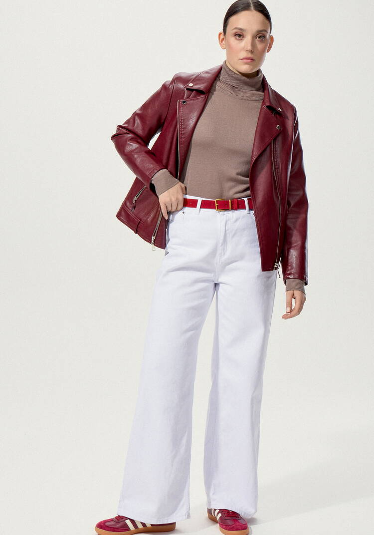 Джемпер с высоким воротником шир.  750, рис. 28