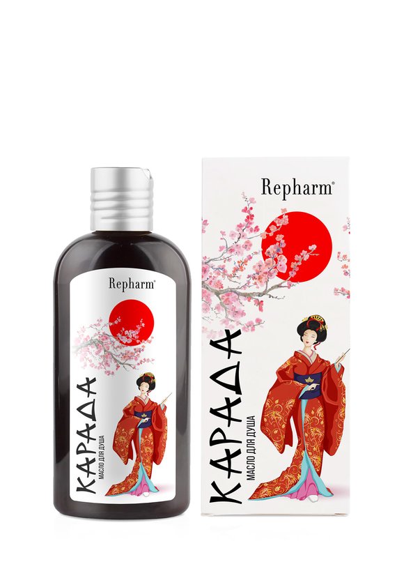 КАРАДА  Масло для душа шир.  580, рис. 1