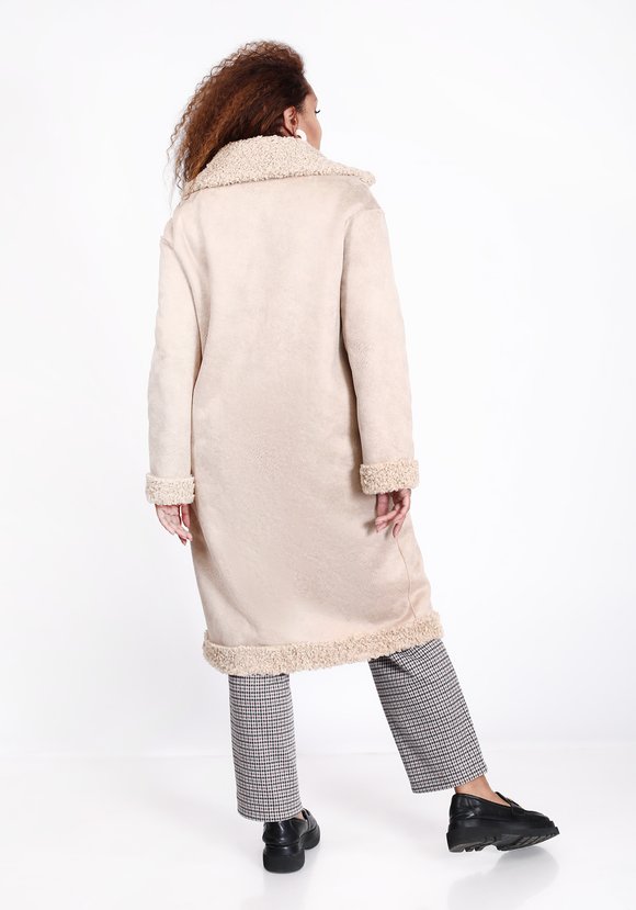 Пальто двухстороннее с английским воротником шир.  580, рис. 2