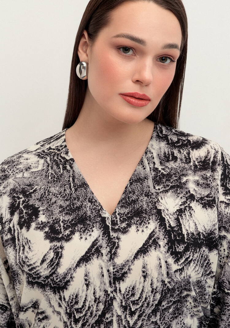 Платье на запах шир.  750, рис. 5