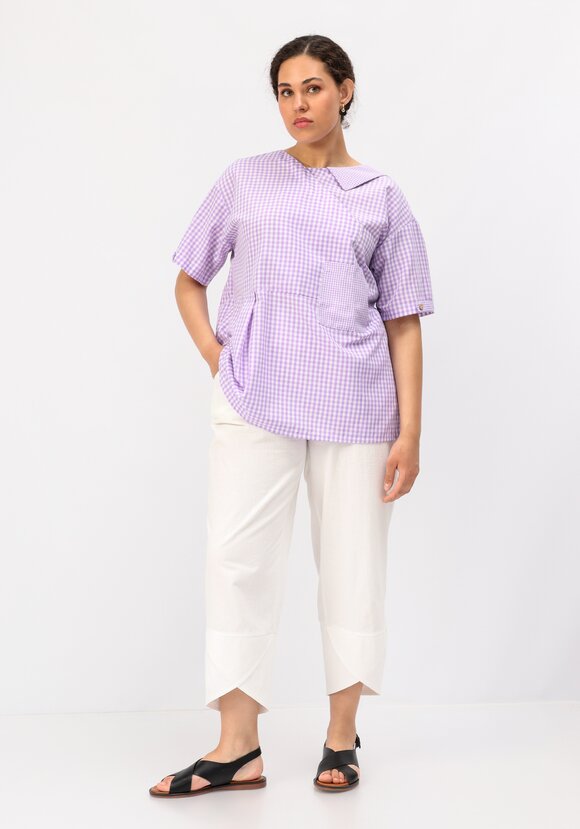 Блуза оригинального дизайна и свободного кроя шир.  580, рис. 16