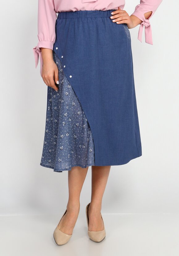 Юбка Роскошный Силуэт шир.  580, рис. 1