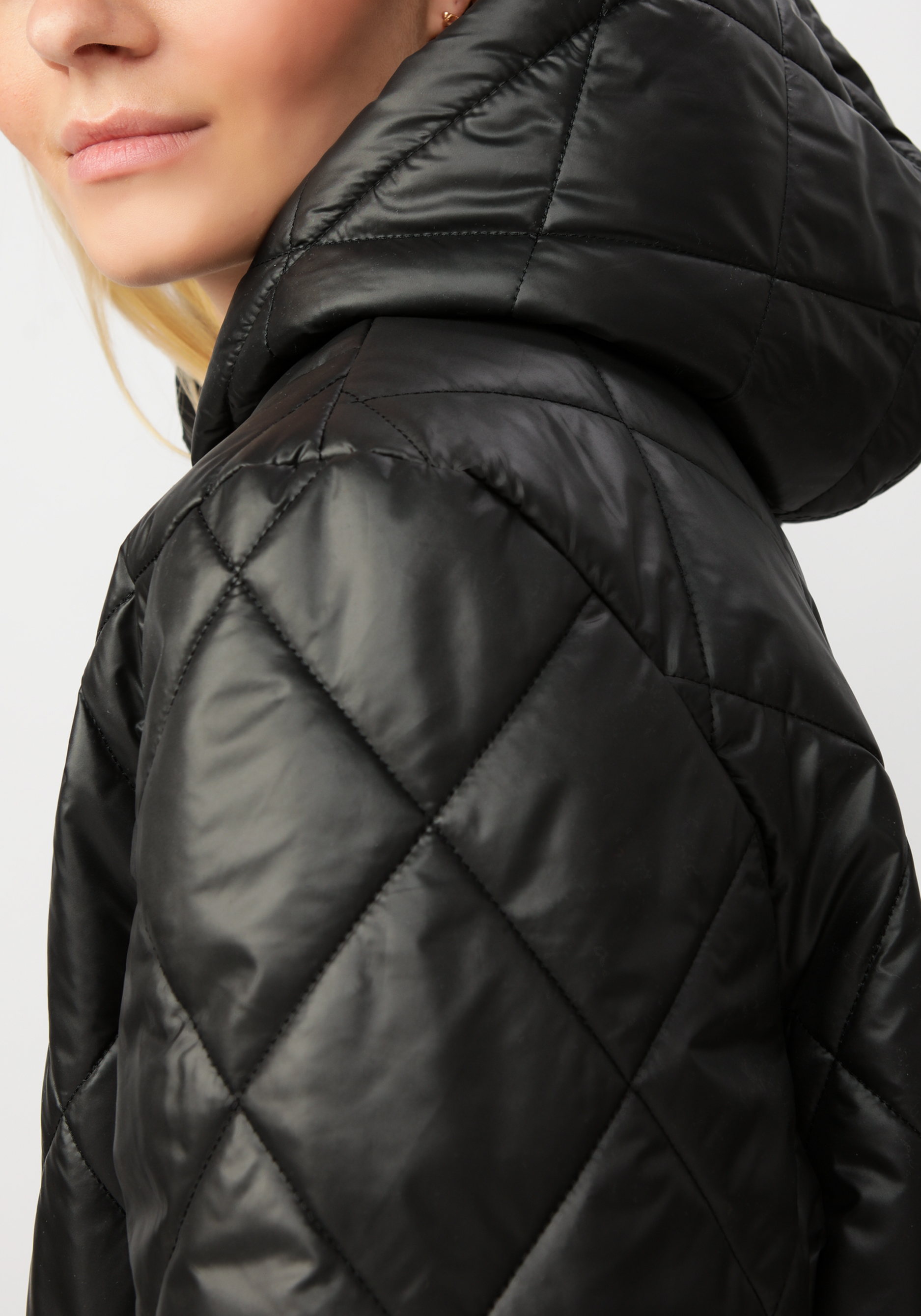 Пальто женское "Шерри" ZORY, цвет черный, размер 64-66 - фото 8