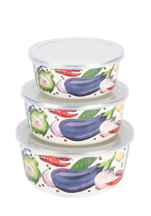 Набор мисок эмалированный шир.  580, рис. 4