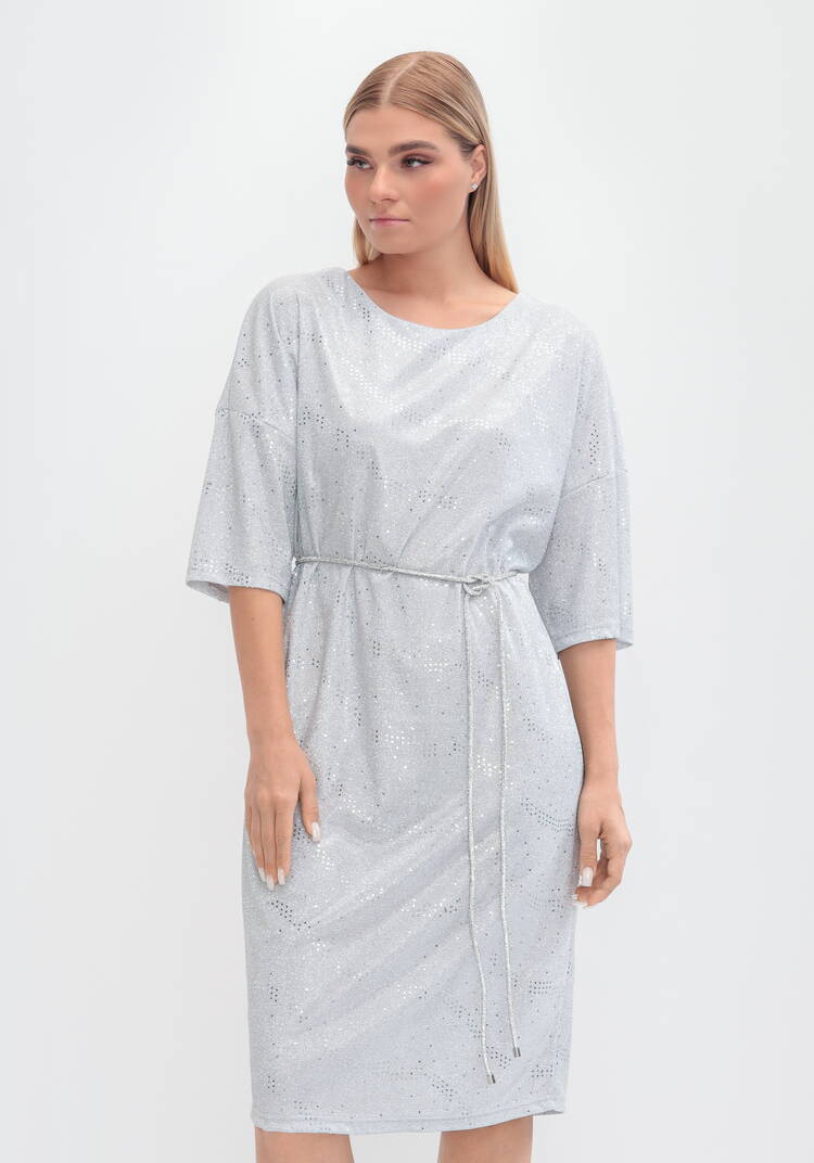 Платье с 3D мерцанием шир.  750, рис. 2