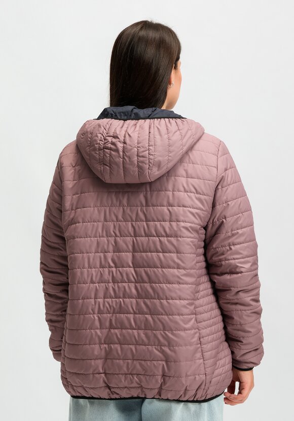 Куртка двухсторонняя с капюшоном на молнии шир.  580, рис. 23