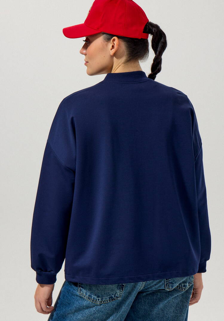 Бомбер с кулиской по низу шир.  750, рис. 3