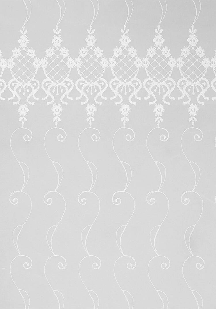 Тюль с вышивкой и люрексом Флёр шир.  750, рис. 3