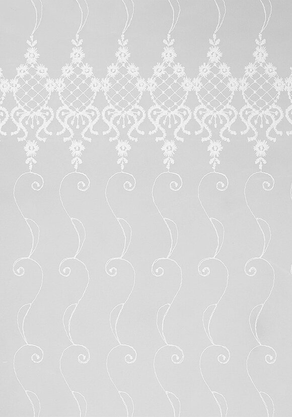 Тюль с вышивкой и люрексом Флёр шир.  580, рис. 3