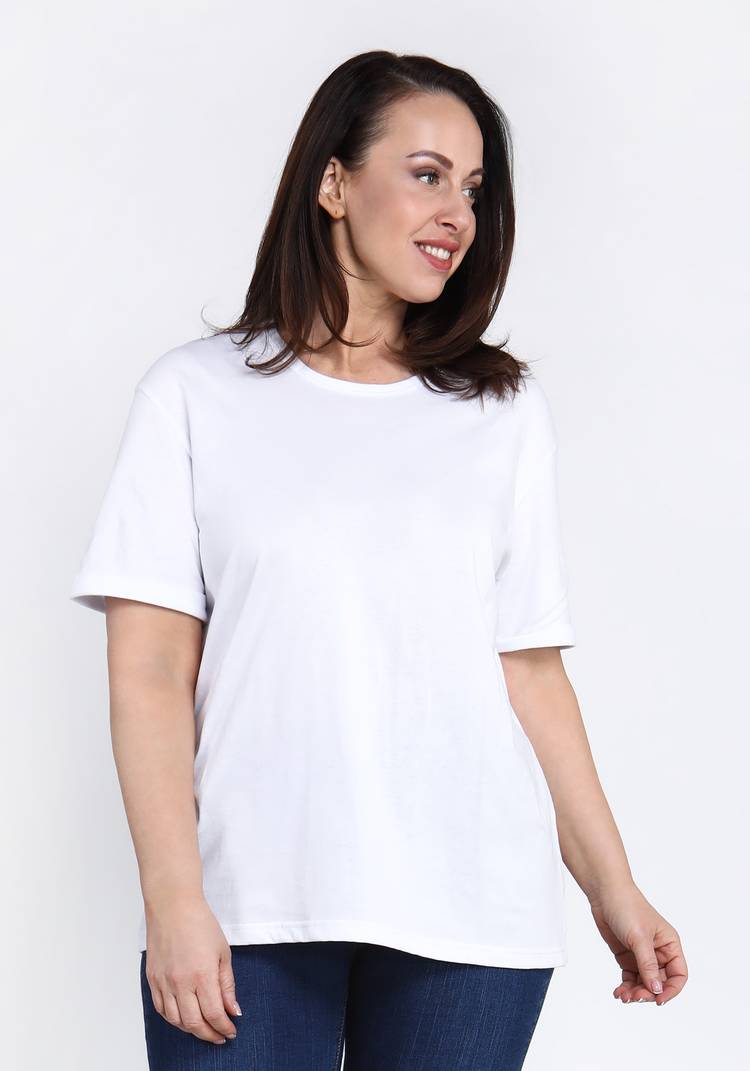 Футболка базовая однотонная шир.  750, рис. 36