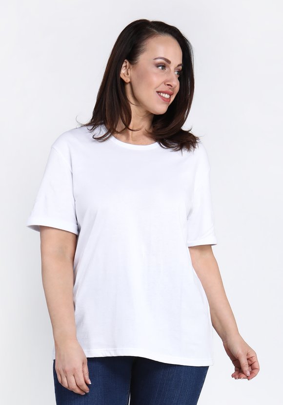 Футболка базовая однотонная шир.  580, рис. 36