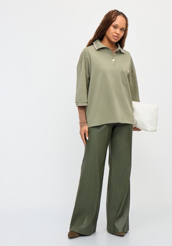 Футболка-поло с нагрудным карманом шир.  580, рис. 8