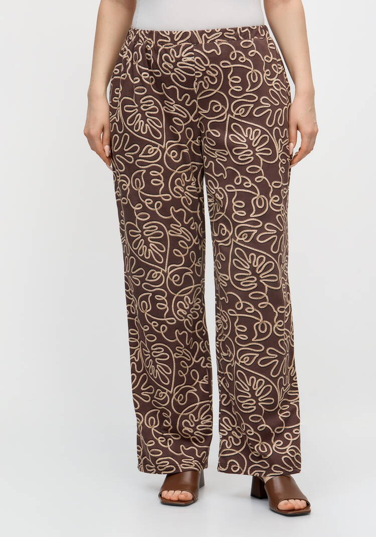 Костюм брючный Нежный рассвет шир.  750, рис. 11