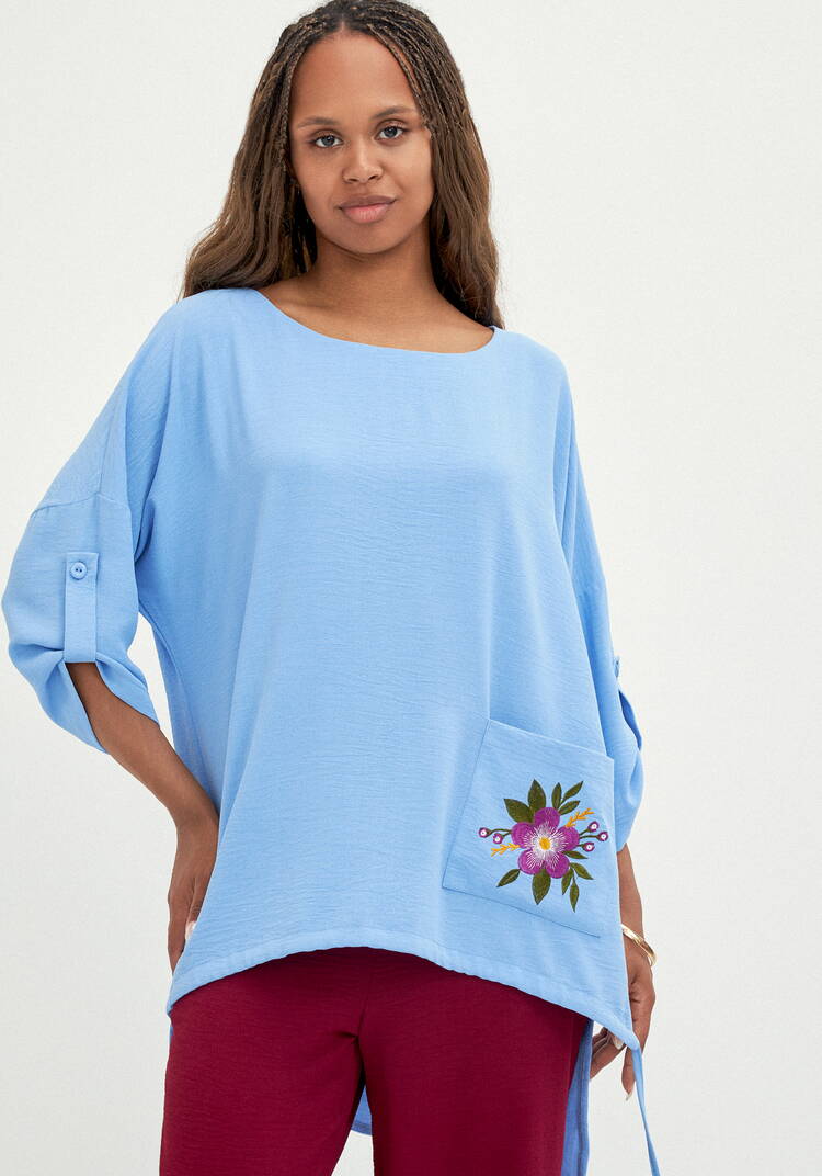 Блуза Каталина шир.  750, рис. 17