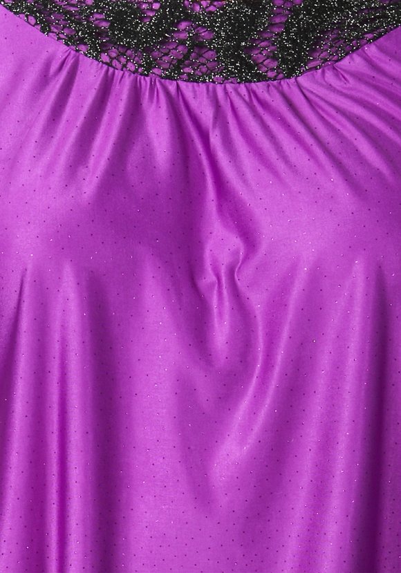 Платье с ажурной отделкой и блестками шир.  580, рис. 3