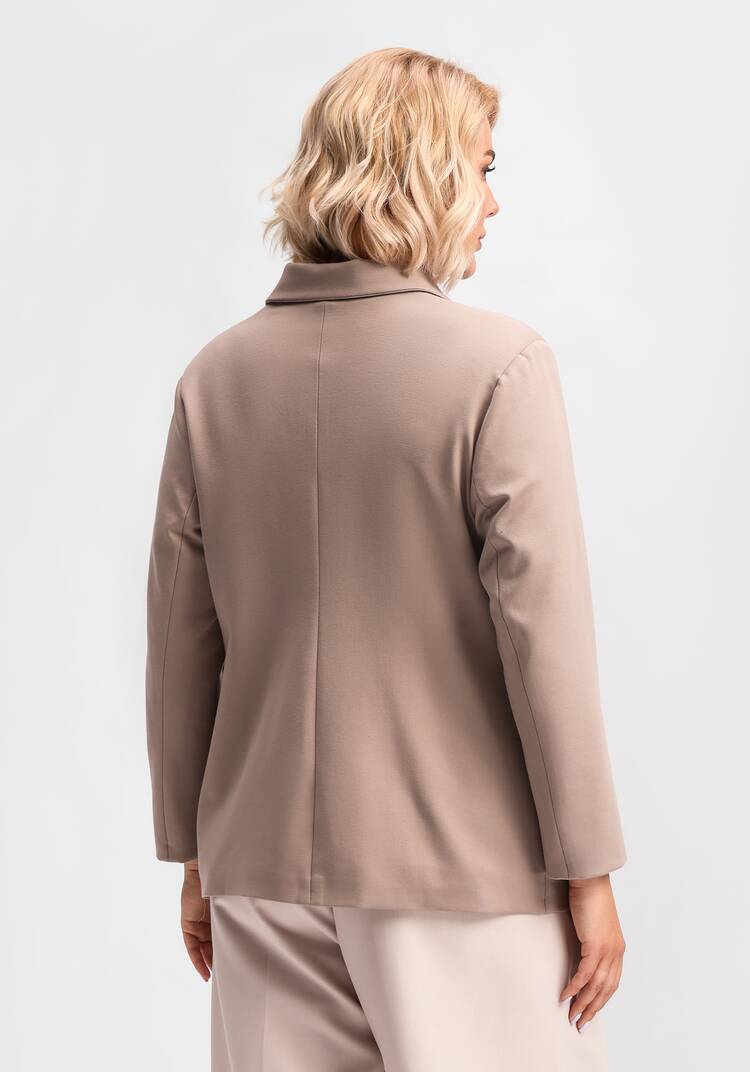 Пиджак с дизайнерскими пуговицами шир.  750, рис. 3