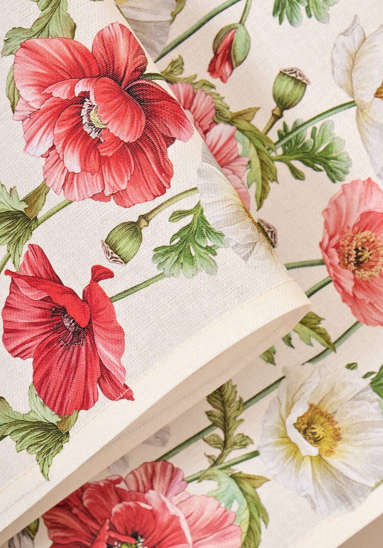 Набор полотенец Маки, 2 шт. шир.  750, рис. 6